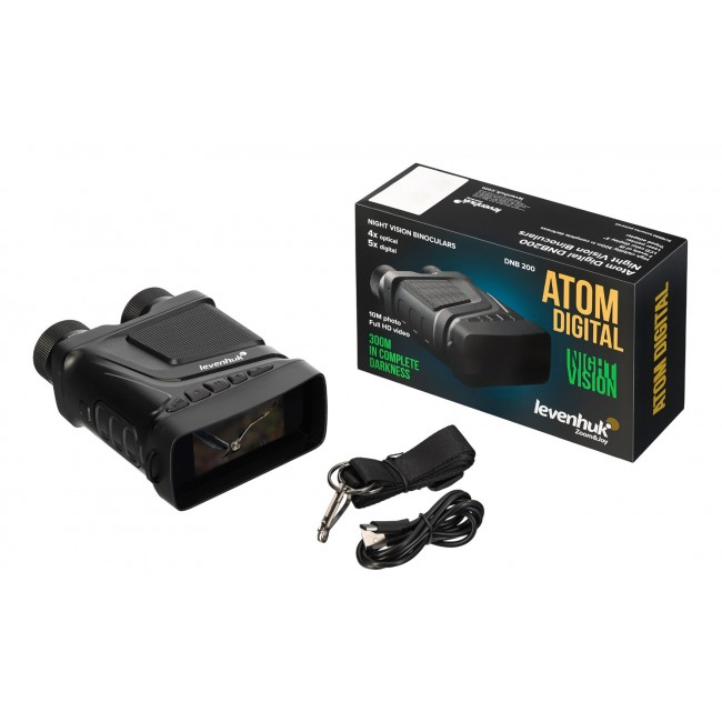 LEVENHUK Atom DNB200 Digital Night Vision Binoculars LEVENHUK Atom DNB200 Digital Night Vision Binoculars