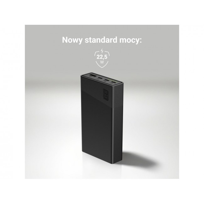 Green Cell GC PowerPlay 20S Power Bank 20000mAh 22.5W PD USB C with Fast Charging Green Cell GC PowerPlay 20S Power Bank 20000mAh 22.5W PD USB C with Fast Charging