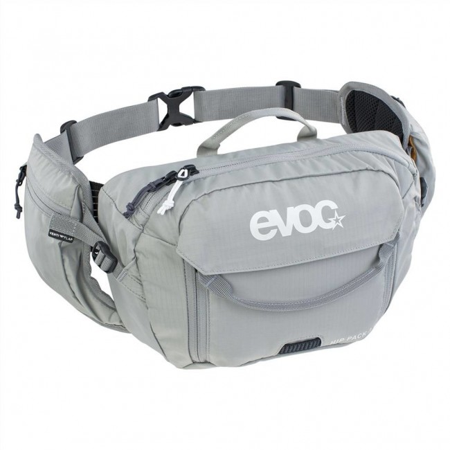 EVOC Hip Pack waist bag Mesh, Nylon, Ripstop Grey