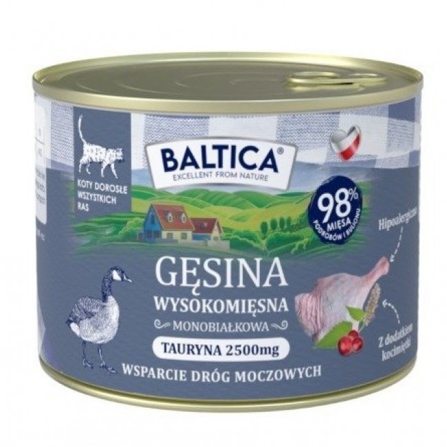 BALTICA Smaki region w Goose - wet cat food - 185g
