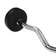 HMS GSL25 fixed barbell/rubber broken bar 25 kg