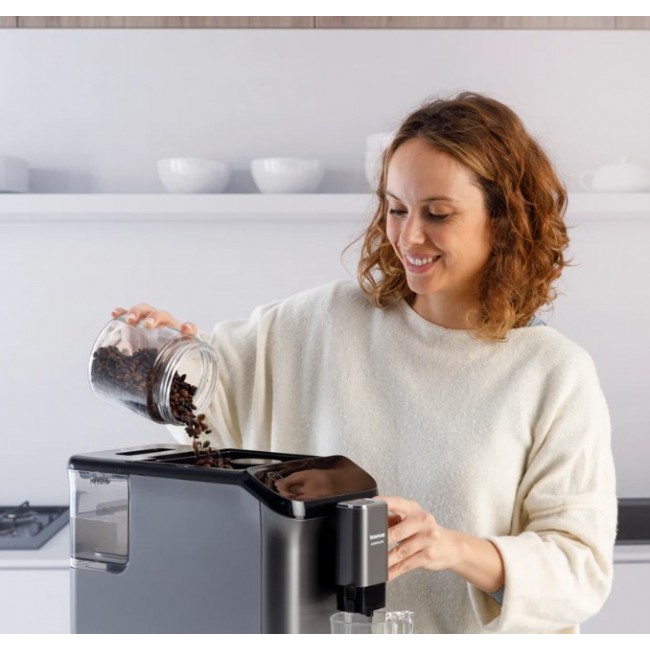 Taurus Accento Latte espresso machine 20 bar White Coffee