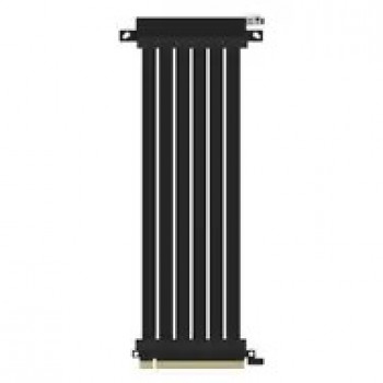 Ssupd Riser Flachband-Kabel - PCIe 4.0, 270mm, schwarz