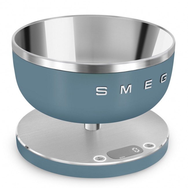Smeg KSC01SBMWW kitchen scale Blue Countertop Round Electronic kitchen scale