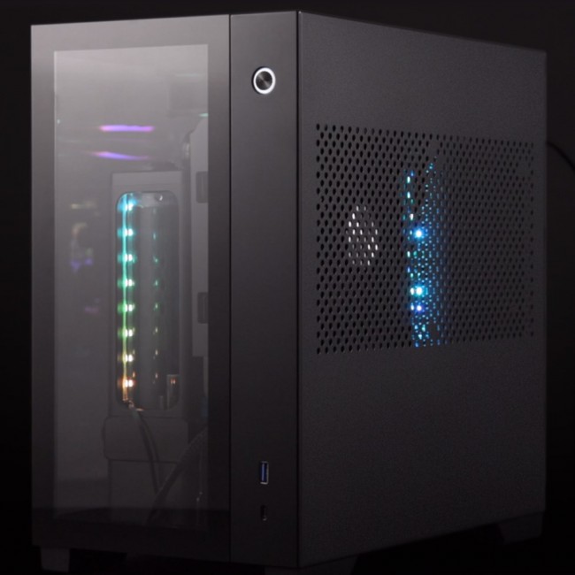 RAIJINTEK PAEAN Mini Mini Tower Black