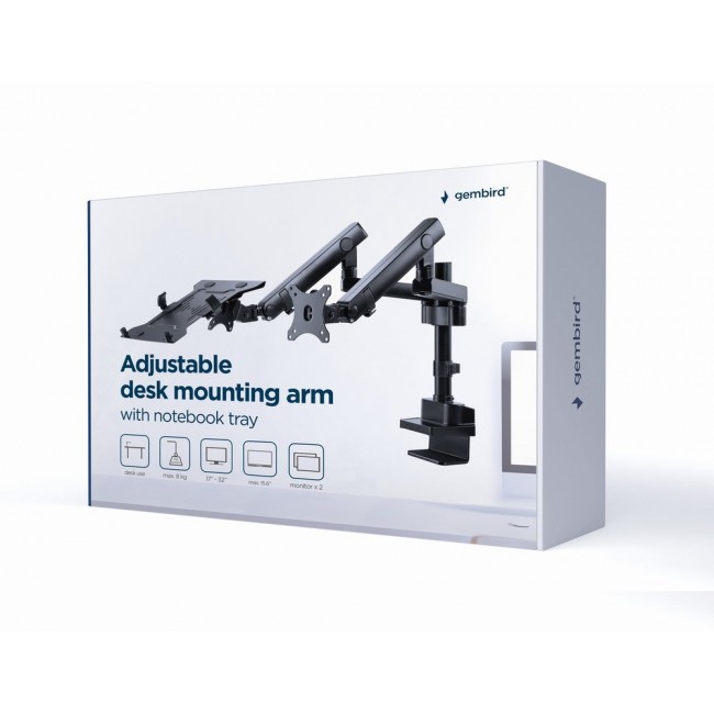 Gembird MA-DA3-02 monitor mount / stand 81.3 cm (32