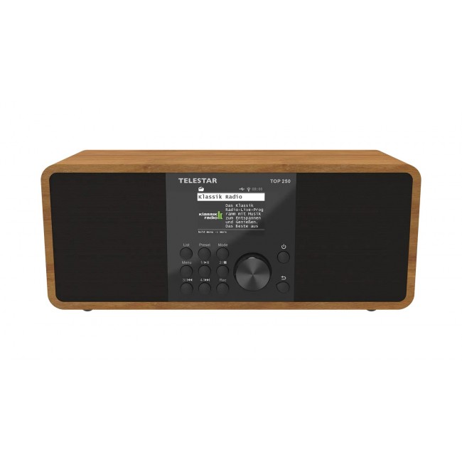 Telestar 5701250 radio Internet Digital Wood