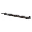 Digitus DN-95438 power distribution unit (PDU) 9 AC outlet(s) 1U Black, Silver Digitus DN-95438 power distribution unit (PDU) 9 AC outlet(s) 1U Black, Silver