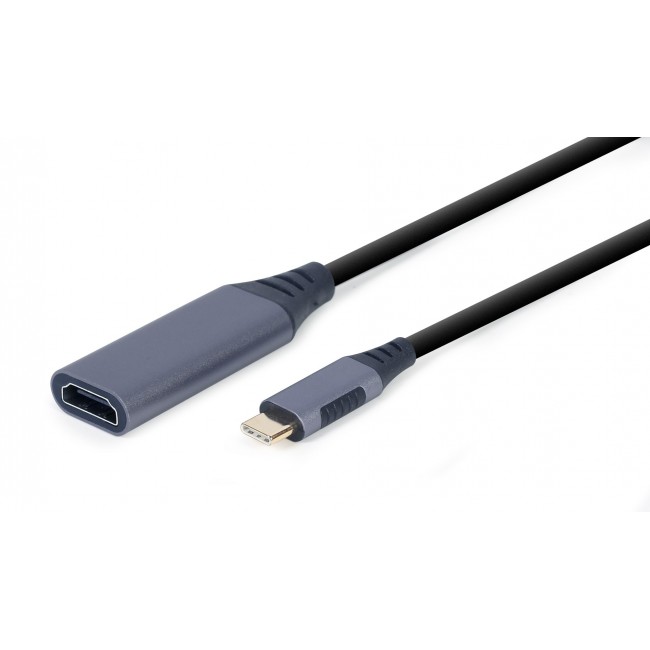 Cablexpert A-USB3C-HDMI-01 video cable adapter 0.15 m USB Type-C Grey Cablexpert A-USB3C-HDMI-01 video cable adapter 0.15 m USB Type-C Grey