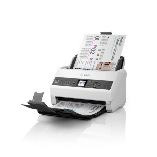 Epson DS-730N Sheet-fed scanner 600 x 600 DPI A4 Black, Grey Epson DS-730N Sheet-fed scanner 600 x 600 DPI A4 Black, Grey