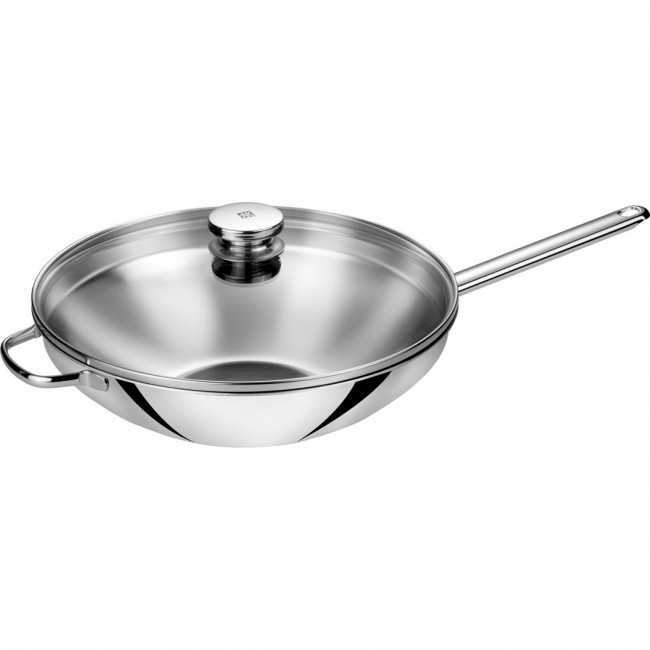 Wok with 2 handles with lid Zwilling Plus - 32 cm Wok with 2 handles with lid Zwilling Plus - 32 cm