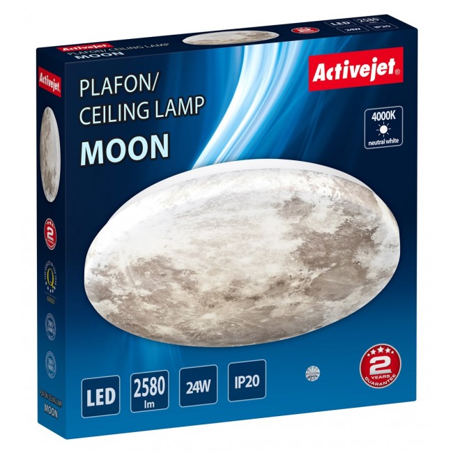 Activejet LED ceiling plafond AJE-MOON 24W Activejet LED ceiling plafond AJE-MOON 24W