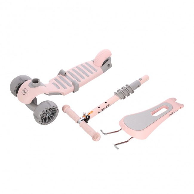 NILS FUN HLB808 2-in-1 PINK children's scooter