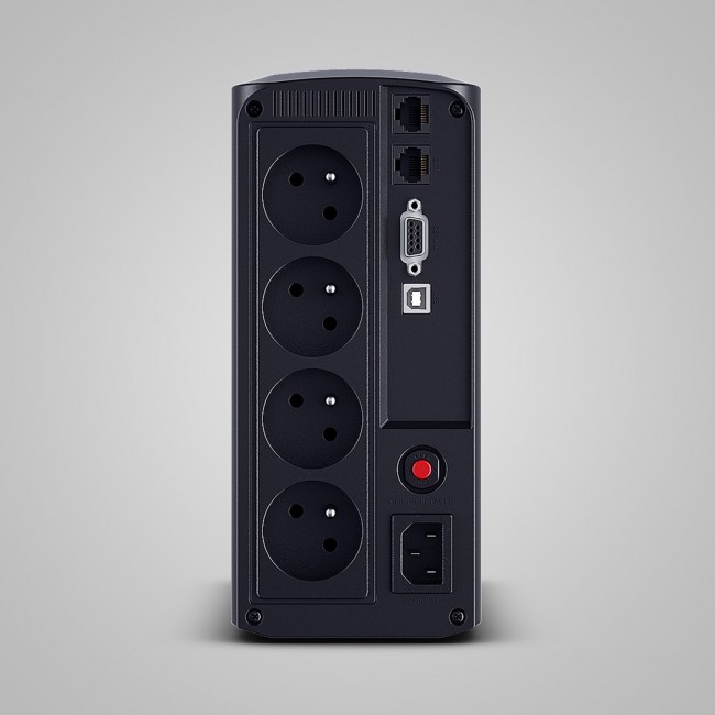 CyberPower Tracer III VP1000ELCD-FR uninterruptible power supply (UPS) Line-Interactive 1 kVA 550 W 4 AC outlet(s) CyberPower Tracer III VP1000ELCD-FR uninterruptible power supply (UPS) Line-Interactive 1 kVA 550 W 4 AC outlet(s)