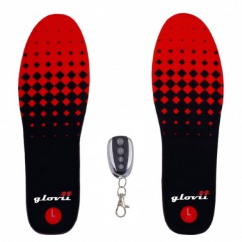 Heated insoles with remote control, size: M (35-40), L (41-46)