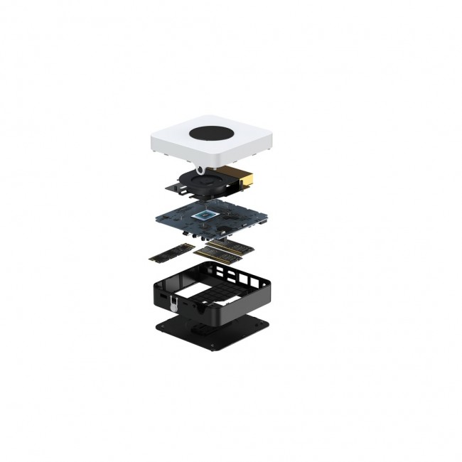 Chuwi LarkBox X 2023 Intel N N100 12 GB DDR5-SDRAM 512 GB SSD Windows 11 Home Mini PC White Chuwi LarkBox X 2023 Intel N N100 12 GB DDR5-SDRAM 512 GB SSD Windows 11 Home Mini PC White