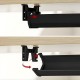 Maclean under-desk cable/extension organizer, max. load 5kg, black, MC-106 B Maclean under-desk cable/extension organizer, max. load 5kg, black, MC-106 B