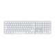 Apple Magic keyboard Universal USB + Bluetooth QWERTY English White Apple Magic keyboard Universal USB + Bluetooth QWERTY English White