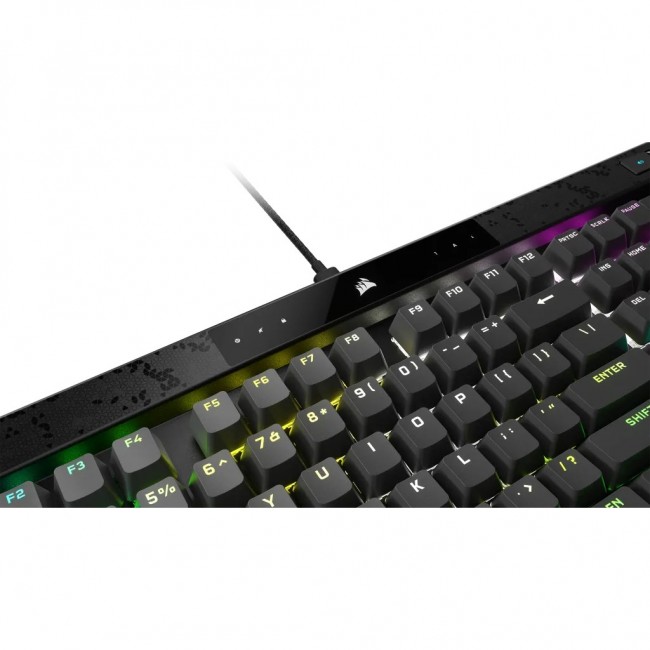 Corsair K70 MAX keyboard Gaming USB US English Black Corsair K70 MAX keyboard Gaming USB US English Black