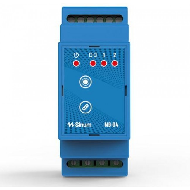 Wireless gate module DIN rail MB-04 Tech