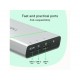 Green Cell PBPLGC20P power bank Lithium-Ion (Li-Ion) 20800 mAh Aluminium, Black, Green, Light grey, Silver