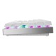 CHERRY MX 8.2 Pro TMR Wireless keyboard Gaming USB + RF Wireless + Bluetooth QWERTZ German Silver, White