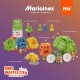 Marioinex Mini Waffle Building Blocks City: Refuse Collection Truck, 148 pieces