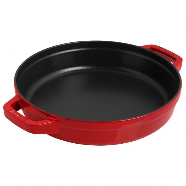 Staub La Cocotte Round Cast iron Casserole baking dish -- SET OF 3 PIECES