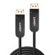 Lindy 10m Fibre Optic Hybrid DP 2.0 UHBR10 Cable
