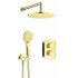 Concealed shower set with thermostatic BOX