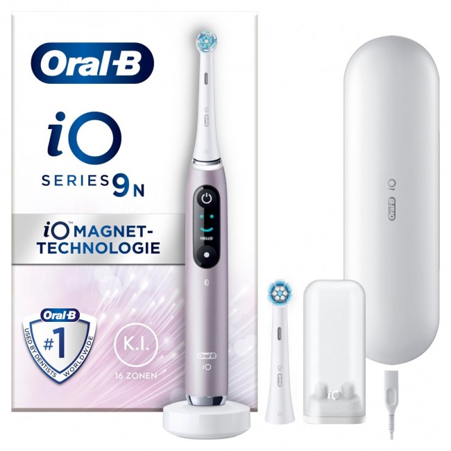 Oral-B iO Series 9n Adult Rotating-oscillating toothbrush Rose