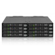 Icy Dock MB998SP-B disk array 0 TB Black