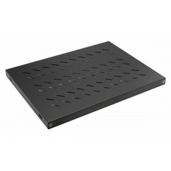 Equip Variable Shelf 19', 1U, 350MM, Black