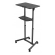 Gembird TVS-DESK-01-BK standing desk Black