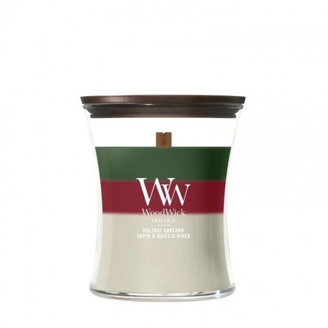 Scented Candle, Medium WOODWICK Holiday Garland 275 g, 1 piece