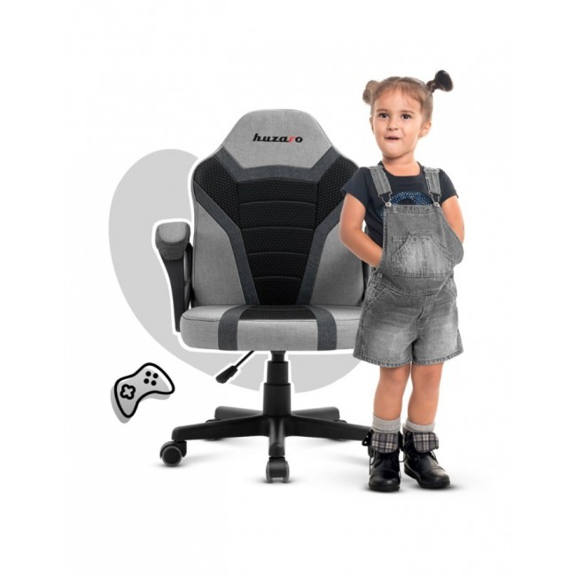 Huzaro RANGER 1.0 GREY MESH office/computer chair Flat seat Meshed backrest