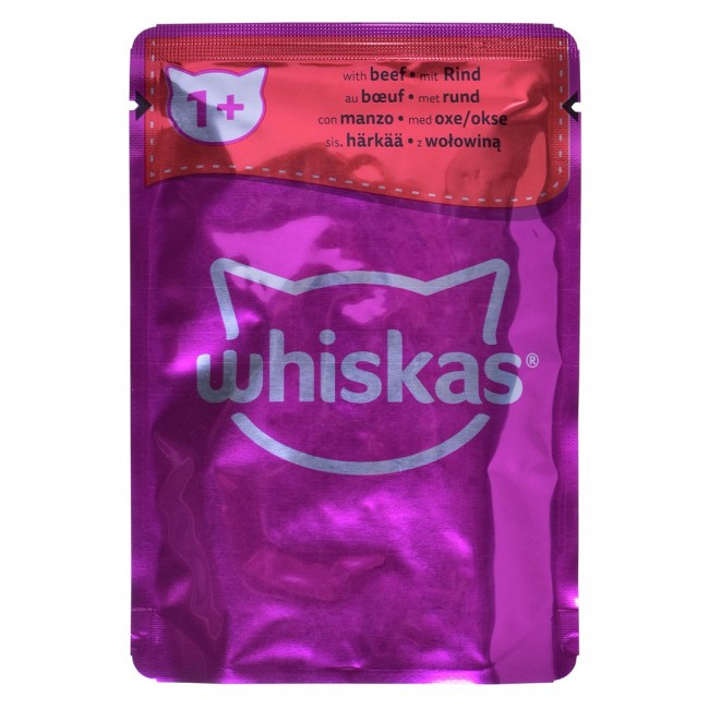 WHISKAS Classic Meals in Sauce - wet cat food - 12x85g