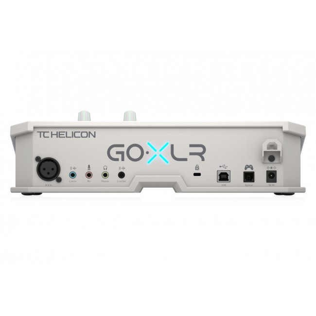 TC Helicon GO XLR-WH - USB audio mixer and interface, white