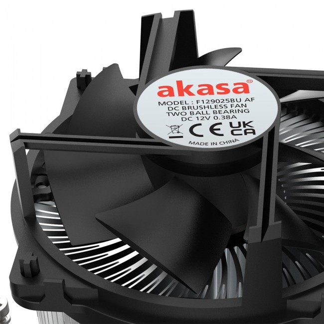 Akasa Intel LGA1700 Processor Hybrid cooler 9 cm Aluminium, Black 1 pc(s) Akasa Intel LGA1700 Processor Hybrid cooler 9 cm Aluminium, Black 1 pc(s)