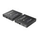 Techly IDATA-EXT-676 AV transmitter & receiver Black