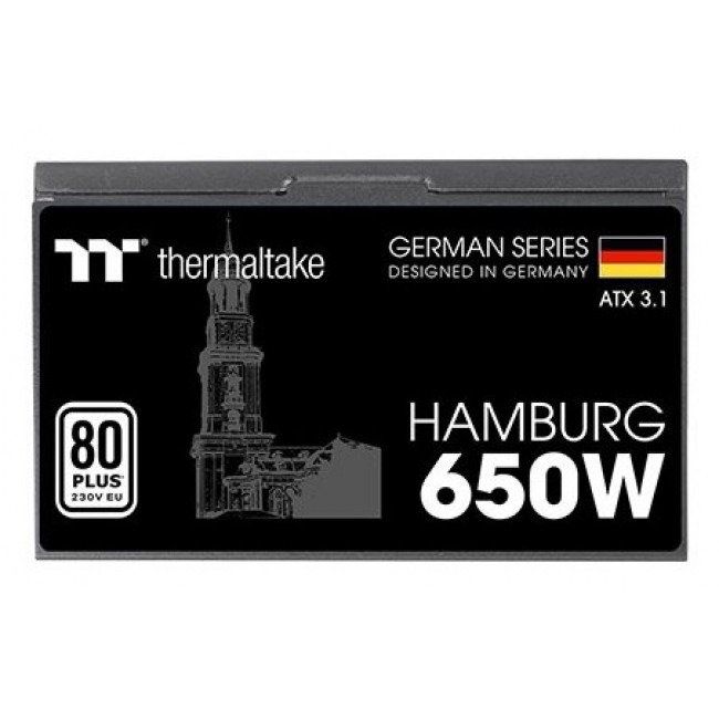 Thermaltake HAMBURG power supply unit 650 W 24-pin ATX ATX Black