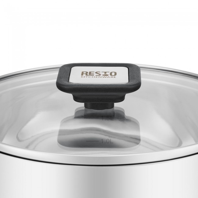 Resto Kitchenware Anser 2.5 L Round Black, Stainless steel Resto Kitchenware Anser 2.5 L Round Black, Stainless steel