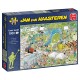 Jan van Haasteren The TV Studios 1000 pcs Jigsaw puzzle 1000 pc(s) Comics