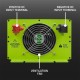 Qoltec Monolith 3-in-1 Solar Inverter with AC Charging | MPPT | UPS | ATS | 2000W | 4000W | 12V to 230V | Pure Sine Qoltec Monolith 3-in-1 Solar Inverter with AC Charging | MPPT | UPS | ATS | 2000W | 4000W | 12V to 230V | Pure Sine