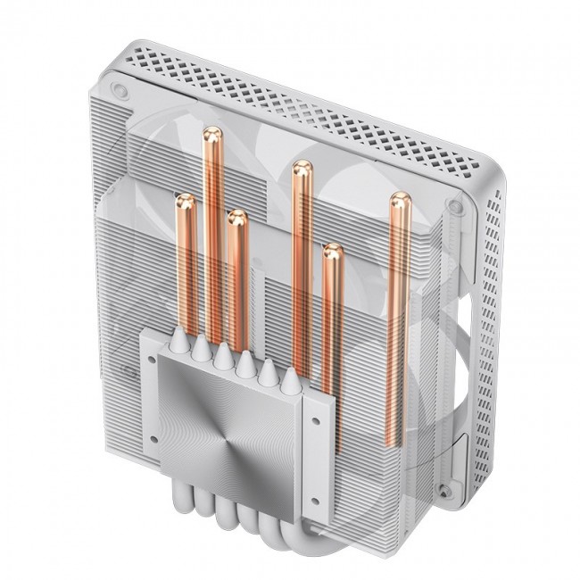 Jonsbo HX6200D Processor Air cooler 12 cm White 1 pc(s)