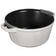 Staub La Cocotte Round Cast iron Casserole baking dish Staub La Cocotte Round Cast iron Casserole baking dish