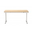 ACTIVEJET desk with electric height adjustment 120x60 ET119S white/oak