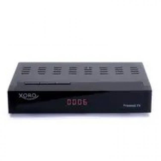 Xoro HRT 8770 Twin Cable, Ethernet (RJ-45), Satellite 4K Ultra HD Black