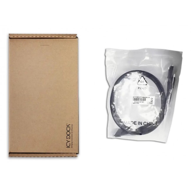 Icy Dock MB206L-B Serial Attached SCSI (SAS) cable 0.5 m Black Icy Dock MB206L-B Serial Attached SCSI (SAS) cable 0.5 m Black
