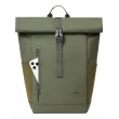 Rivacase Eden backpack Travel backpack Olive PU leather, Polyester, Recycled polyethylene terephthalate (rPET)